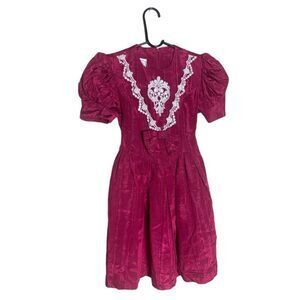 Gunne Sax SZ 7 vintage holiday dress